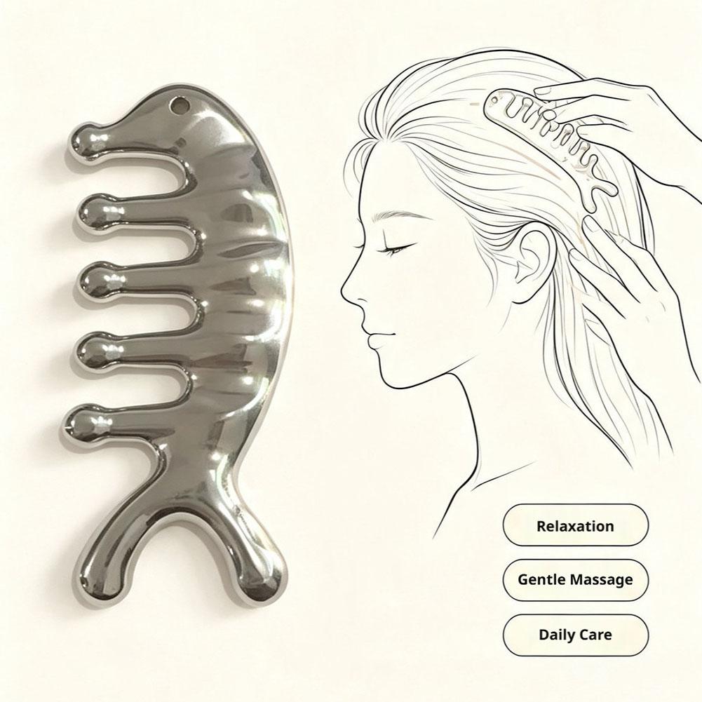 Hair Care Tools - مشط تدليك متعدد الوظائف على شكل