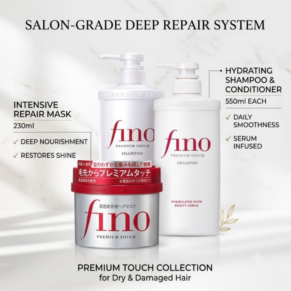 Hair Care Fino - قناع الشعر فينو لإصلاح الشعر، بلسم