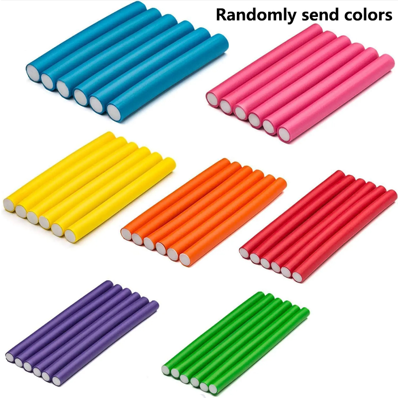 Hair Roller Set Flexi - 10 قطعة قضبان الشباك مرنة تويست