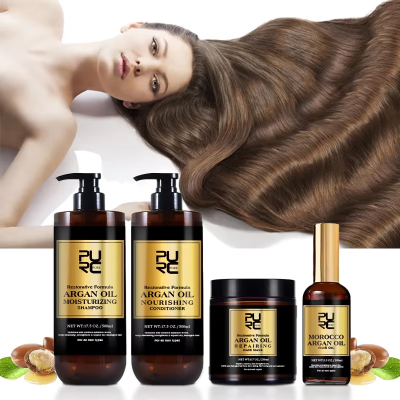 Hair Care Or Haircare - مجموعة PURC المغربية: سيروم، شامبو وبلسم