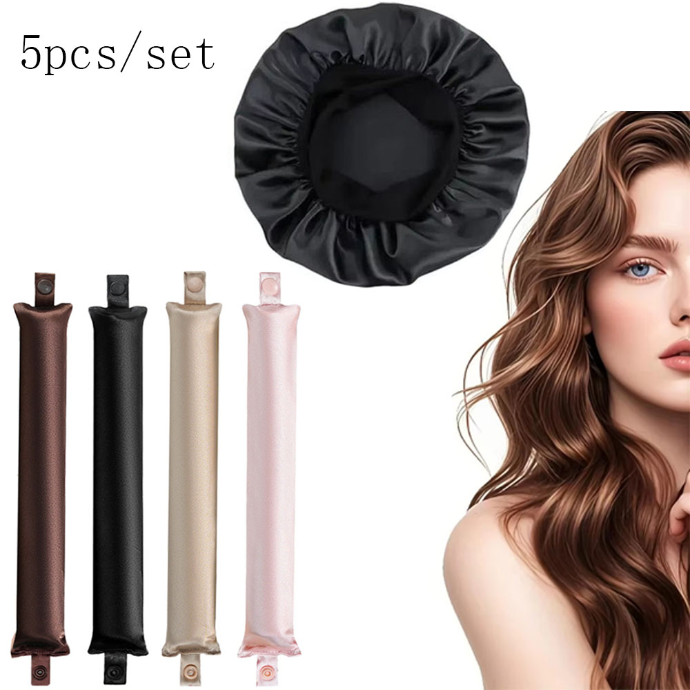 Hair Roller Set Flexi - 5 قطعة مجموعة قضيب تجعيد الشعر