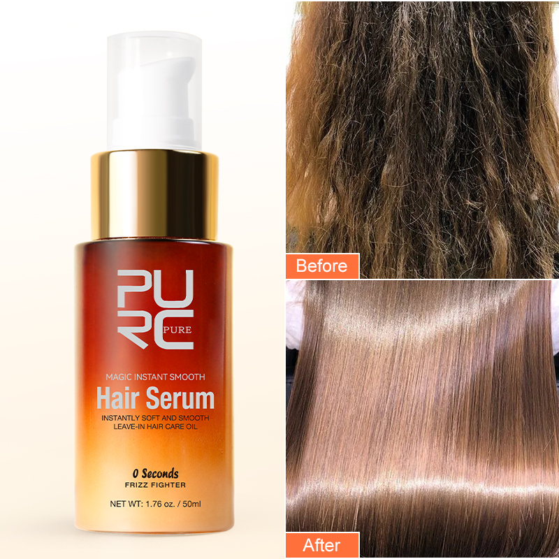 Hair Care Organic - مصل تنعيم الشعر السحري من PURC،