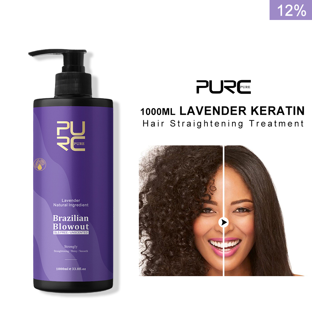Hair Care Organic - PURC لافندر 12% علاج الكيراتين البرازيلي
