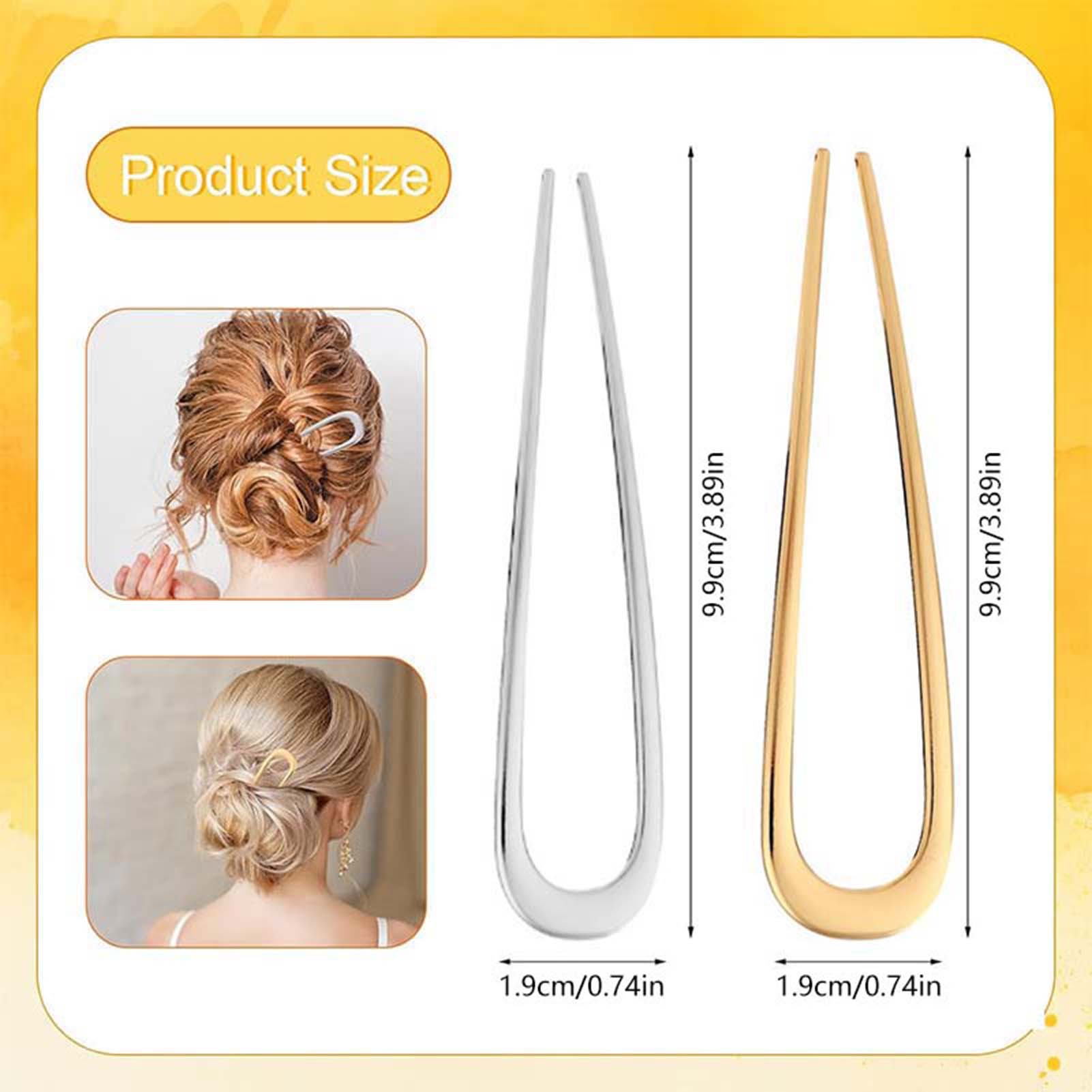 دبابيس شعر فرنسية على شكل حرف  - مراجعة Hair Care Tools وسعره