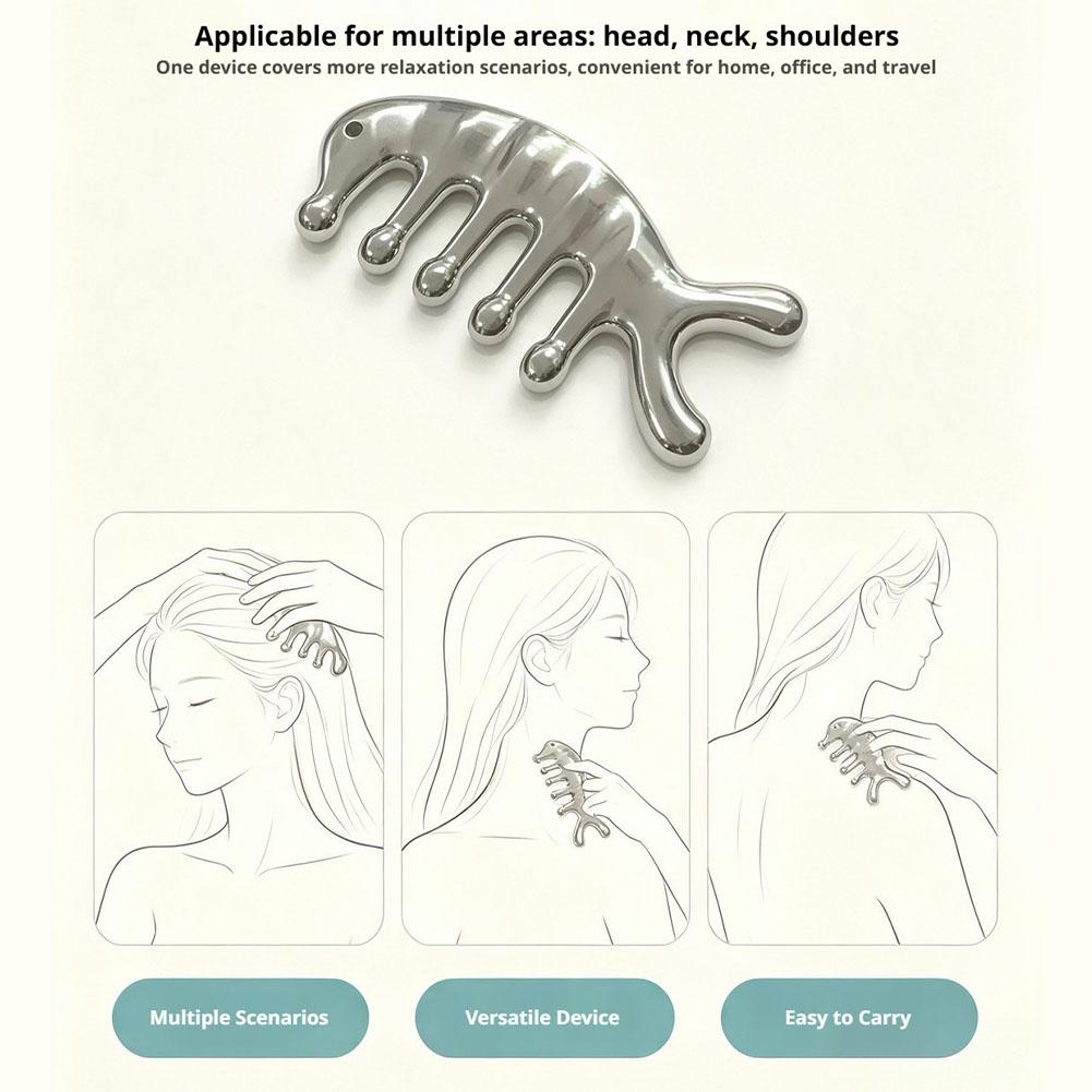 مشط تدليك متعدد الوظائف على شك - مراجعة Hair Care Tools وسعره