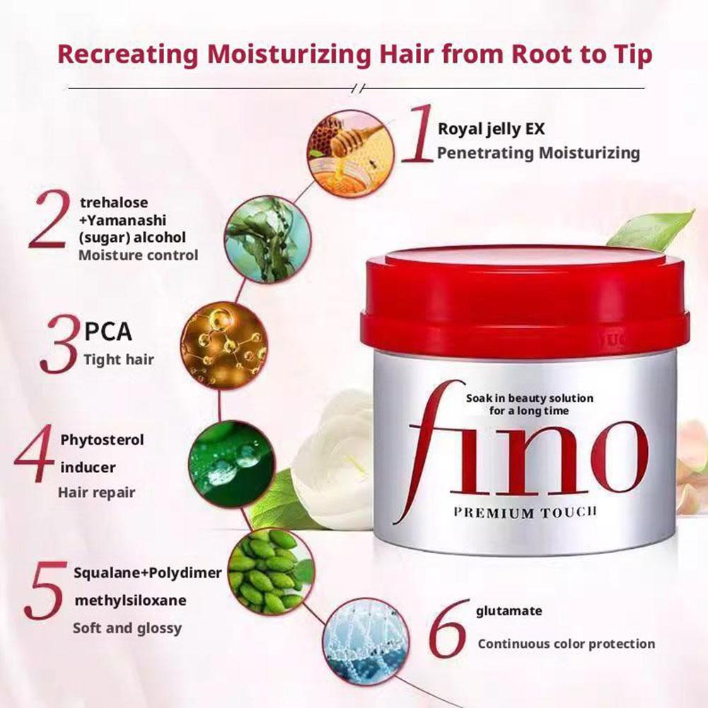 مجموعة قناع الشعر وشامبو وبلسم - مراجعة Hair Care Fino وسعره