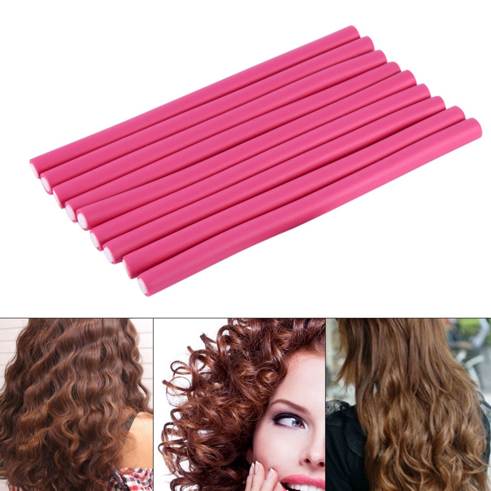 10 قطع/مجموعة من أسطوانات الشع - مراجعة Hair Roller Set Flexi وسعره