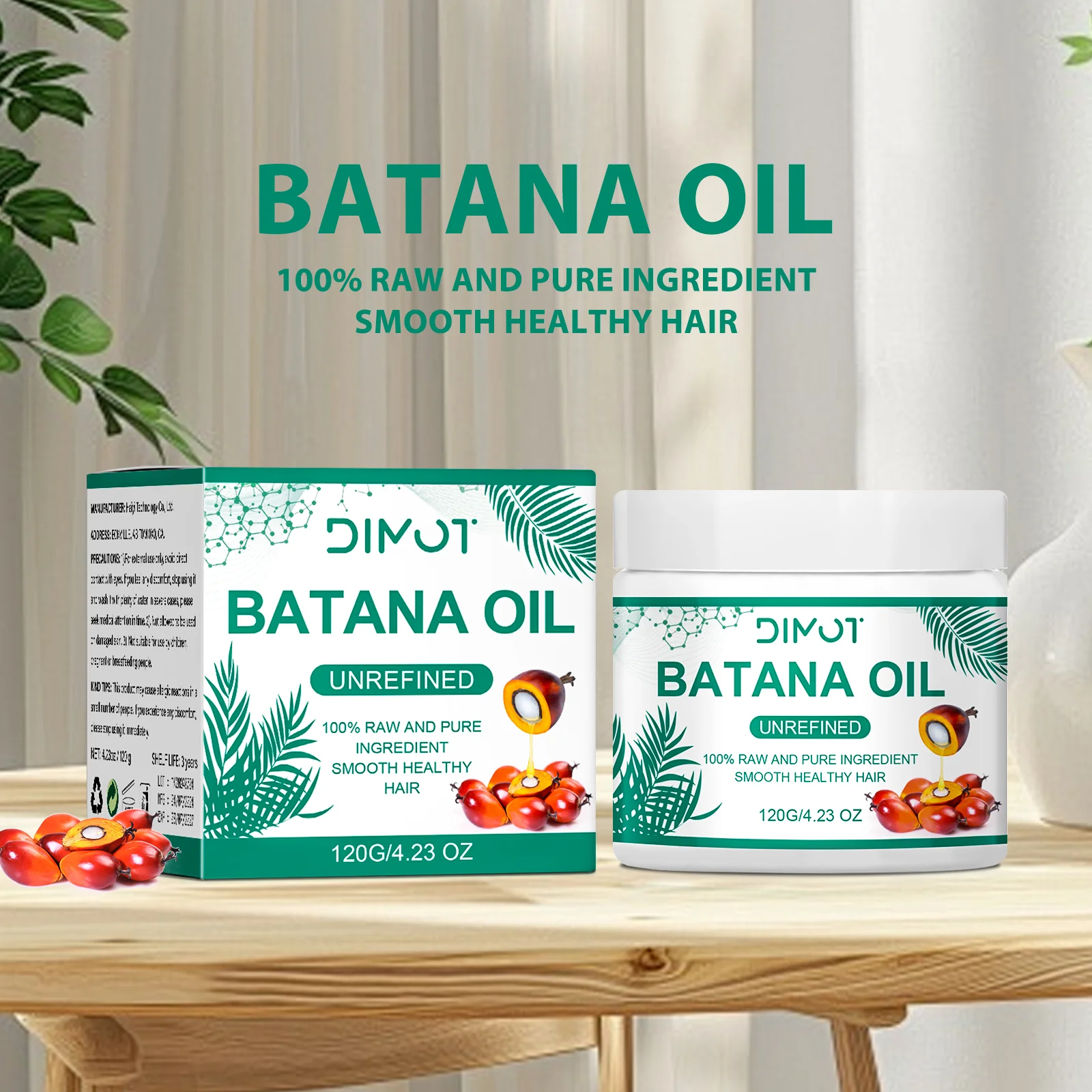 قناع الشعر زيت البتانا زيت نمو - مراجعة Hair Care Organic وسعره
