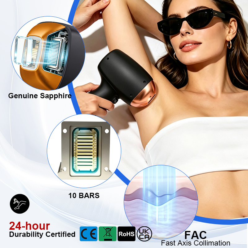جهاز إزالة الشعر بالليزر ذو 5  - مراجعة Hair Care Or Haircare وسعره