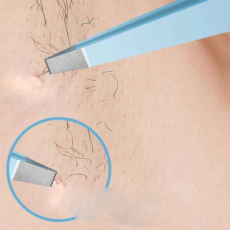 ملقط حواجب من الفولاذ المقاوم  - مراجعة Hair Care Tools وسعره