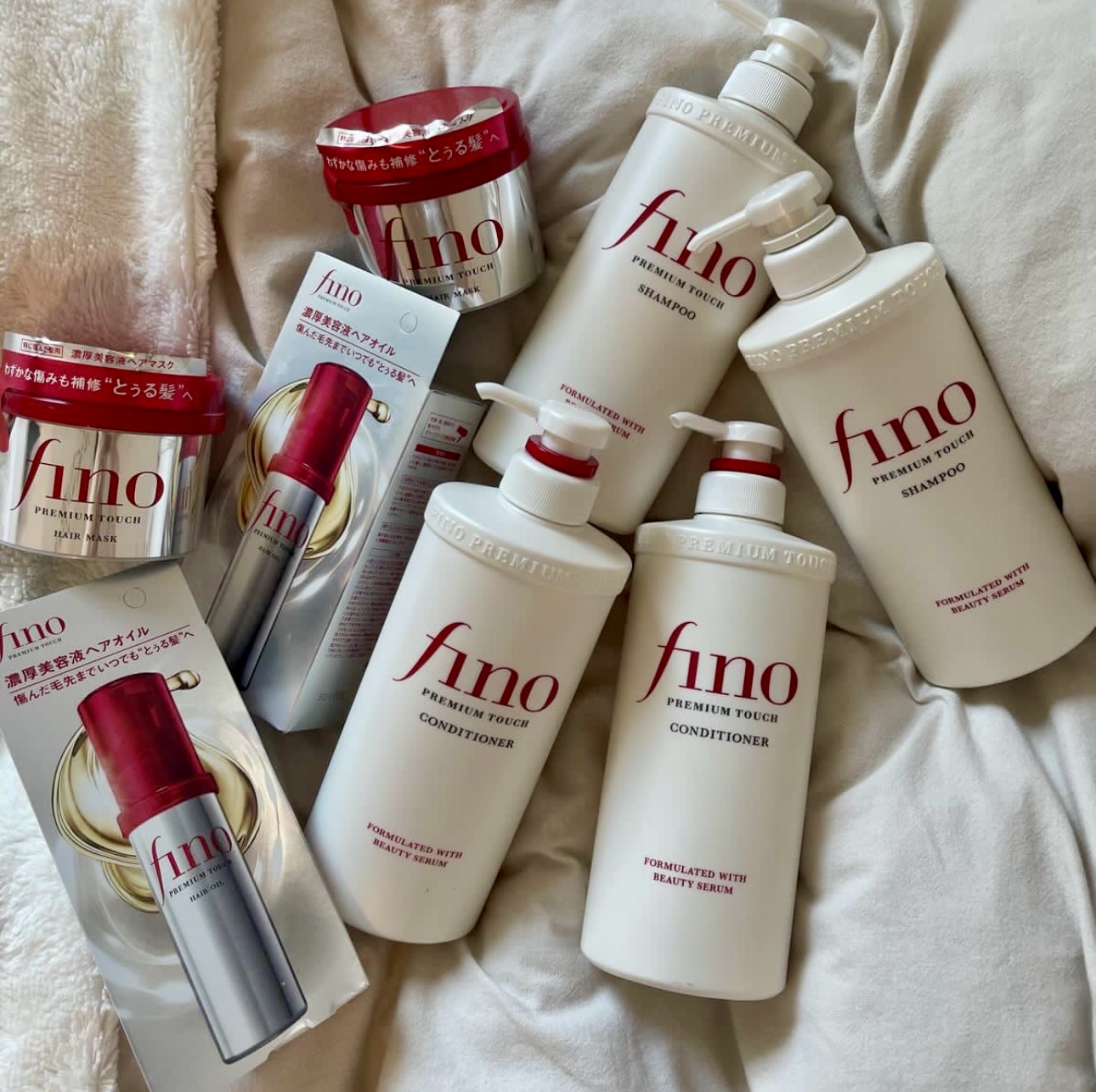 مجموعة العناية بالشعر من سلسلة - مراجعة Hair Care Fino وسعره