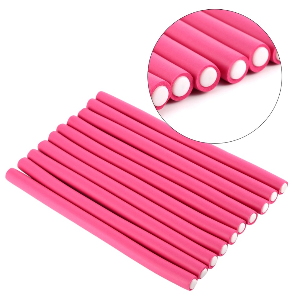 10 قطع/مجموعة من رولات الشعر ا - مراجعة Hair Roller Set Flexi وسعره