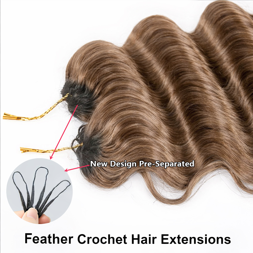 وصلات شعر بشري كروشيه مموج عمي - مراجعة Hair Care Honey وسعره