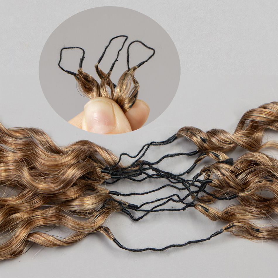 وصلات شعر بشري كروشيه مموج عمي - مراجعة Hair Care Honey وسعره