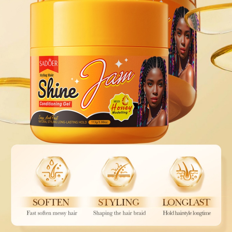 113 جرام من جل العناية بالشعر، - مراجعة Hair Care Honey وسعره