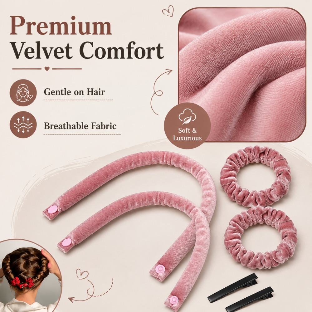 6 قطع مجموعة أدوات تجعيد الشعر - مراجعة Hair Roller Set Flexi وسعره
