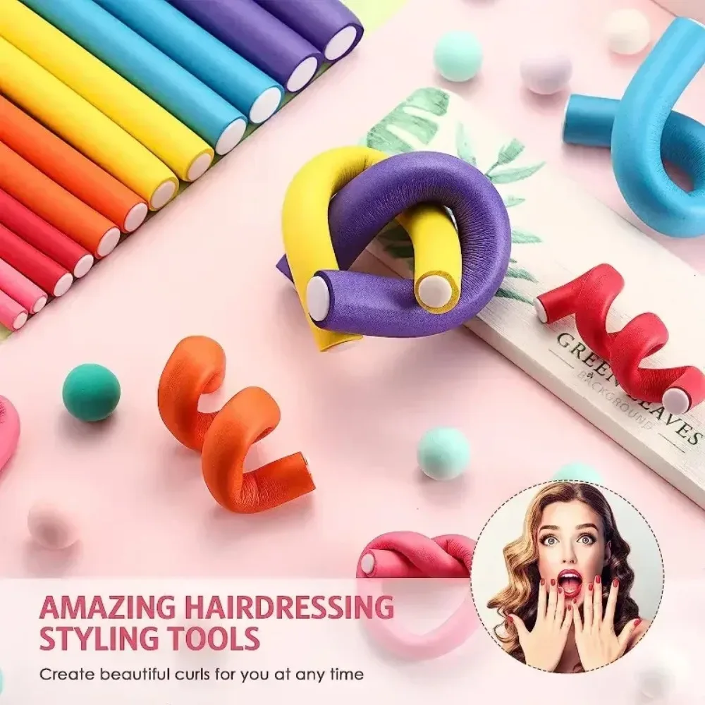 مجموعة من 42 قطعة من بكرات الش - مراجعة Hair Roller Set Flexi وسعره